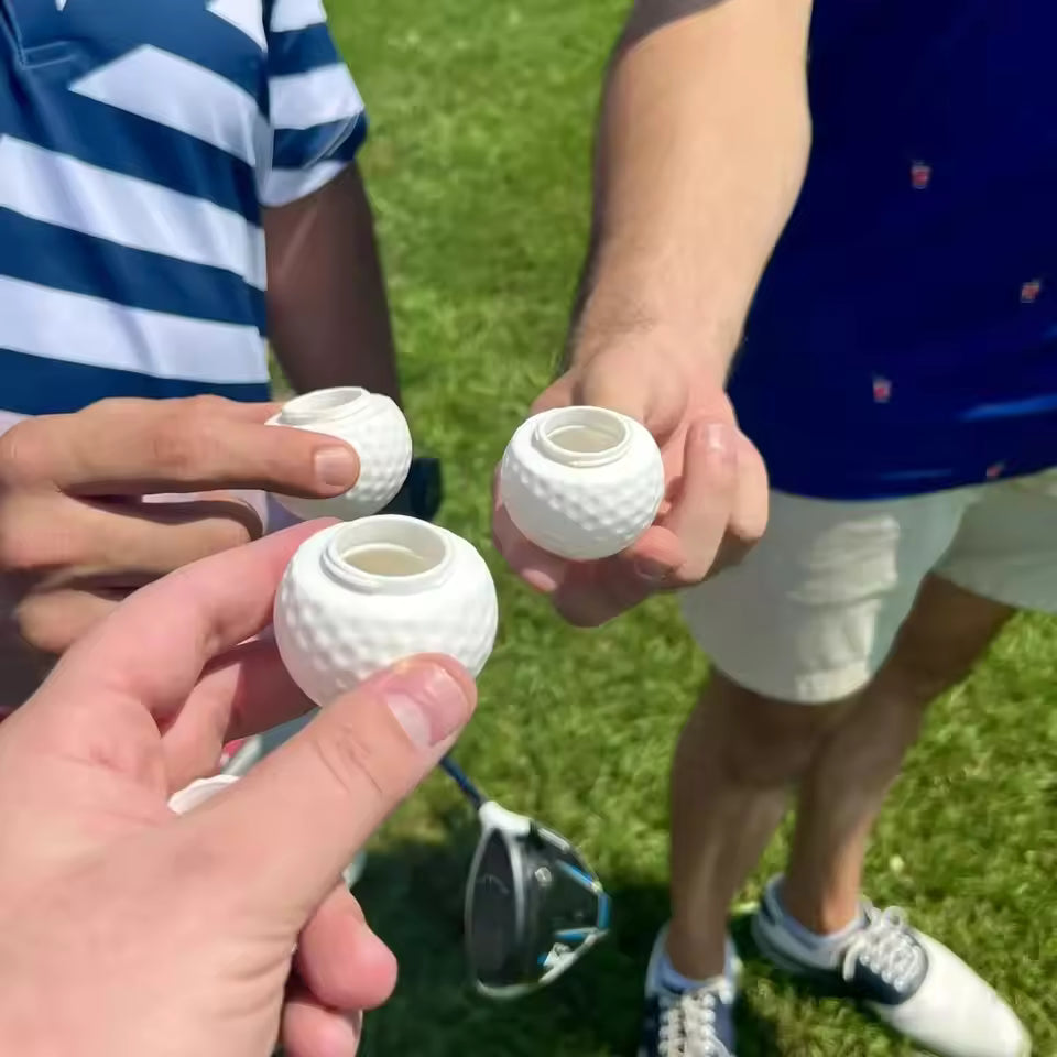 Golf Shots - Golf Ball Shaped Shot Glass