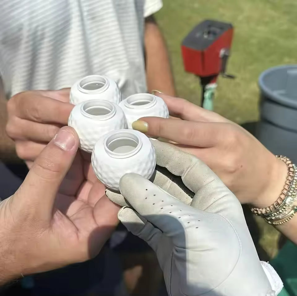 Golf Shots - Golf Ball Shaped Shot Glass